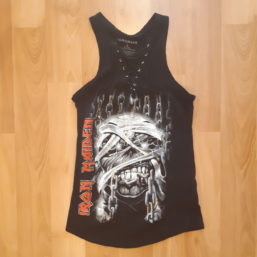 Iron Maiden Band Tank T shirt